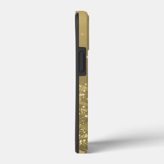 Elegant Gold kerstmousserende bomen  Case-Mate iPhone Case (Achterkant / Rechts)