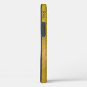 Elegant Gold Leaf Olive Background Case-Mate iPhone Case (Achterkant / Rechts)