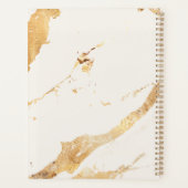 Elegant Gold Marble Wedding Notes Notebook  (Dos)