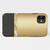 Elegant Gold met aangepaste naam iPhone 5-Hoesje Case-Mate iPhone Case (Achterkant (horizontaal))