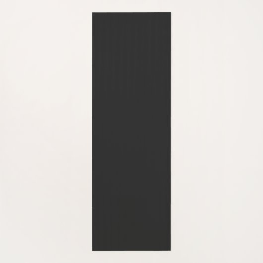 Elegant Gold op Soft Black Floral Henna Mandala Yogamat (Achterkant)