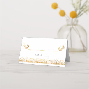 Elegant Gold Pattern Indian Wedding