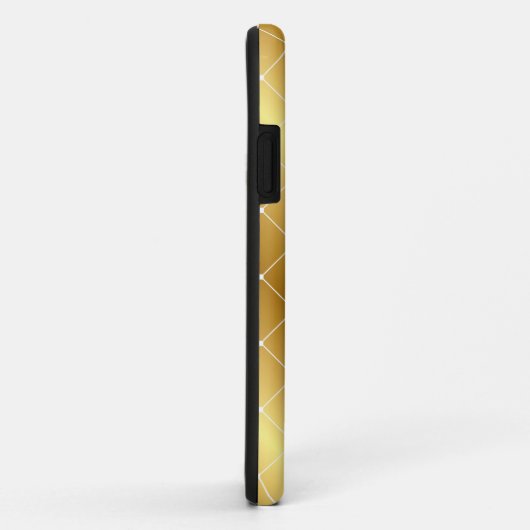 Elegant Gold Pattern iPhone Case (Achterkant/rechts)