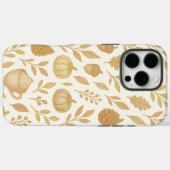 Elegant Gold Phone Cover For Fall (Achterkant (horizontaal))