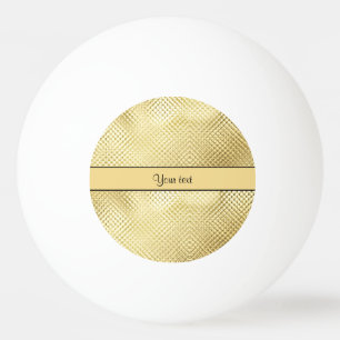 Elegant Gold Pingpongballen