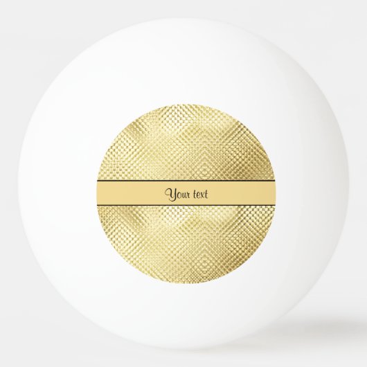 Elegant Gold Pingpongballen (Voorkant)