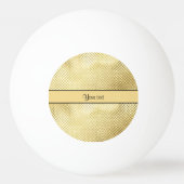 Elegant Gold Pingpongballen (Achterkant)