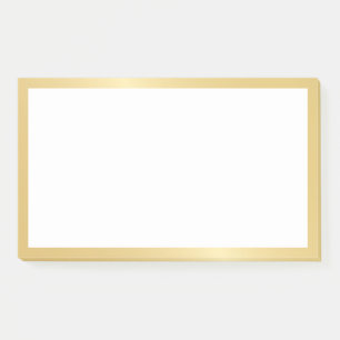 Elegant Gold Post-it® Notes