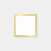 Elegant Gold Post-it® Notes (Voorkant)