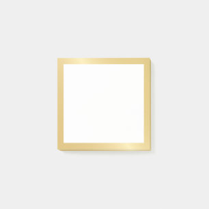 Elegant Gold Post-it® Notes