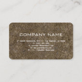 Elegant Gold Professional Design Moderne QR-code Visitekaartje (Achterkant)