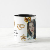 Elegant Gold Proposal Mug - "Will You Marry Me" Cu (Centre)
