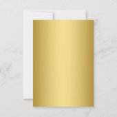 Elegant Gold RSVP (Dos)