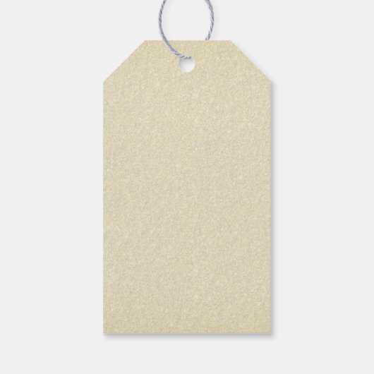 Elegant Gold Sacred Heart Jesus Floral Religy Cadeaulabel (Achterkant)