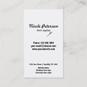 Elegant Gold Scissors - Haarstylist - korting (Achterkant)