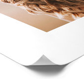 Elegant Gold Script Photo WeduwWelkomstteken Poster (Hoek)