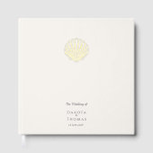 Elegant Gold Seashell Wedding (Recto)