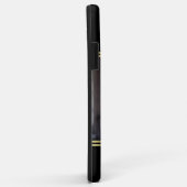 Elegant Gold Signature Monogram with Photo Case-Mate iPhone Case (Achterkant/rechts)