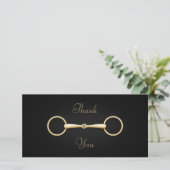 Elegant Gold Snaffle Bit Custom Equestrian (Staand voorkant)