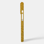 Elegant Gold Texture Protective Case-Mate iPhone Case (Achterkant / Links)