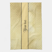 Elegant Gold Theedoek (Verticaal)