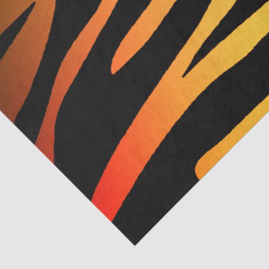 Elegant Gold Tiger Tissuepapier (Detail)