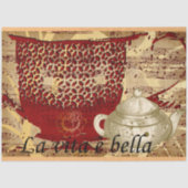 Elegant Gold Vacking Tissuepapier (Voorkant)