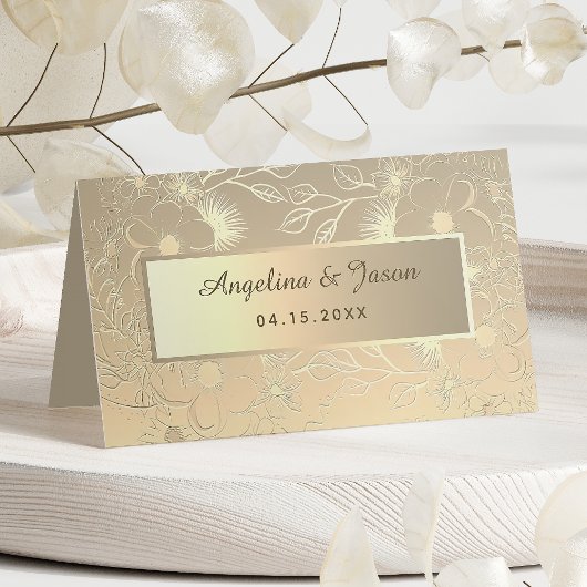 Elegant Gold Wedding