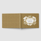 Elegant Gold Wedding Guest Book Gastenboek (Volledig)