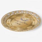 Elegant Gold Wedding Specialized Paper Bord (Gekanteld)