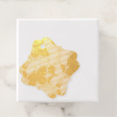 Elegant Golden Butterfly Label (Met doos)