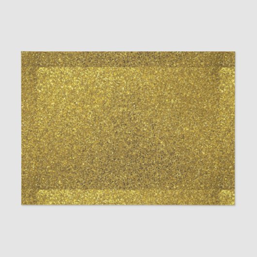 Elegant Golden foil sparkle pot of gold Patrick Tissuepapier (Voorkant)