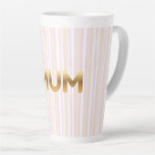 Elegant Golden MUM Mug - Minimalist Mother's Day  (Angle droit)
