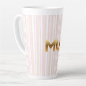 Elegant Golden MUM Mug - Minimalist Mother's Day  (Angle gauche)
