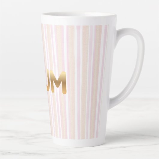 Elegant Golden MUM Mug - Minimalist Mother's Day  (Droite)