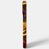 Elegant Golden Rozen Valentijnse Special Case-Mate iPhone Case (Achterkant / Links)