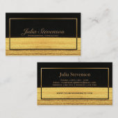 Elegant Golden Sands Horizon Visitekaartje (Voorkant / Achterkant)