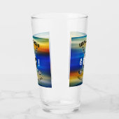 Elegant Golf Monogram Design Glas (Links)