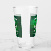 Elegant Golf Monogram Design Glas (Rechts)