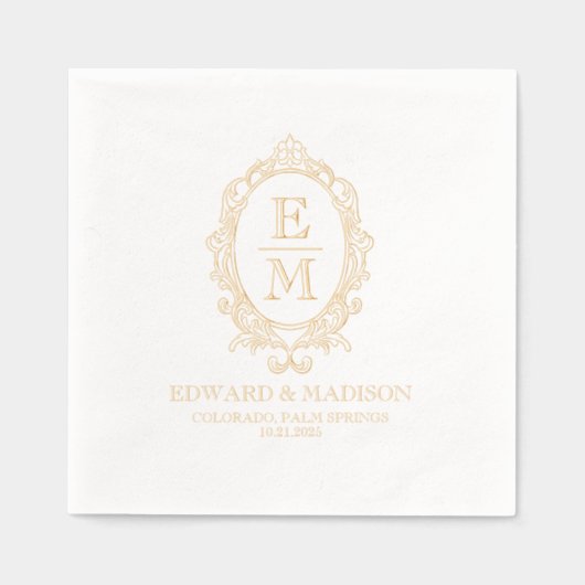 Elégant Golf Victorian Floral Frame (Recto)