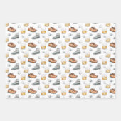 Elegant Golfer Inpakpapier Vel (Voorkant)