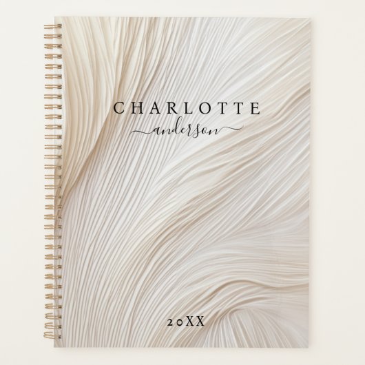 Elegant, golven, planner (Voorkant)