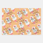 Elegant Goodbye Miss Hallo Mrs Vrijgezellenfeest Inpakpapier Vel (Voorkant 2)