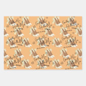 Elegant Goodbye Miss Hallo Mrs Vrijgezellenfeest Inpakpapier Vel (Voorkant)