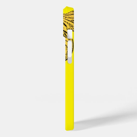 Elegant Gothic Design in Gold iPhone 7 Hoesje (Achterkant / Links)