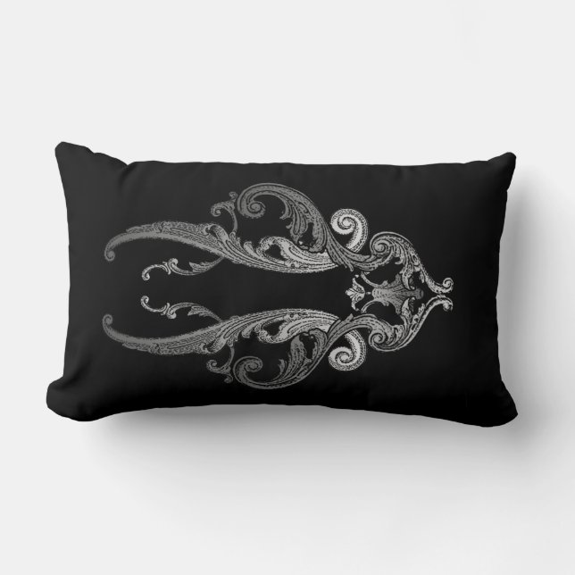 Elegant  Gothic Design (Versie 2) Pillow Kussen (Voorkant)