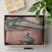  Elegant Gothic Floral & Raven Furniture Decoupage Tissuepapier (Geschenk)