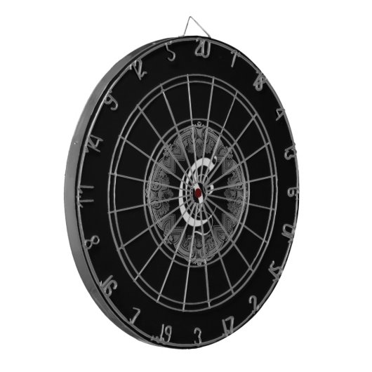 Elegant Gothic Initiaal C Dartbord (Voorkant Links)
