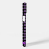 Elegant Gothic Paars ontwerp iPhone 6 Hoesje (Achterkant / Rechts)