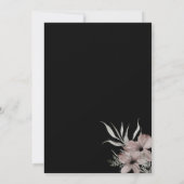 Elegant Gothic Save the Date (Achterkant)